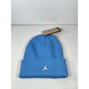 Air Jordan Peak Essential Beanie Knit Hat Adult Unisex FN4672-469 Legend Blue OS